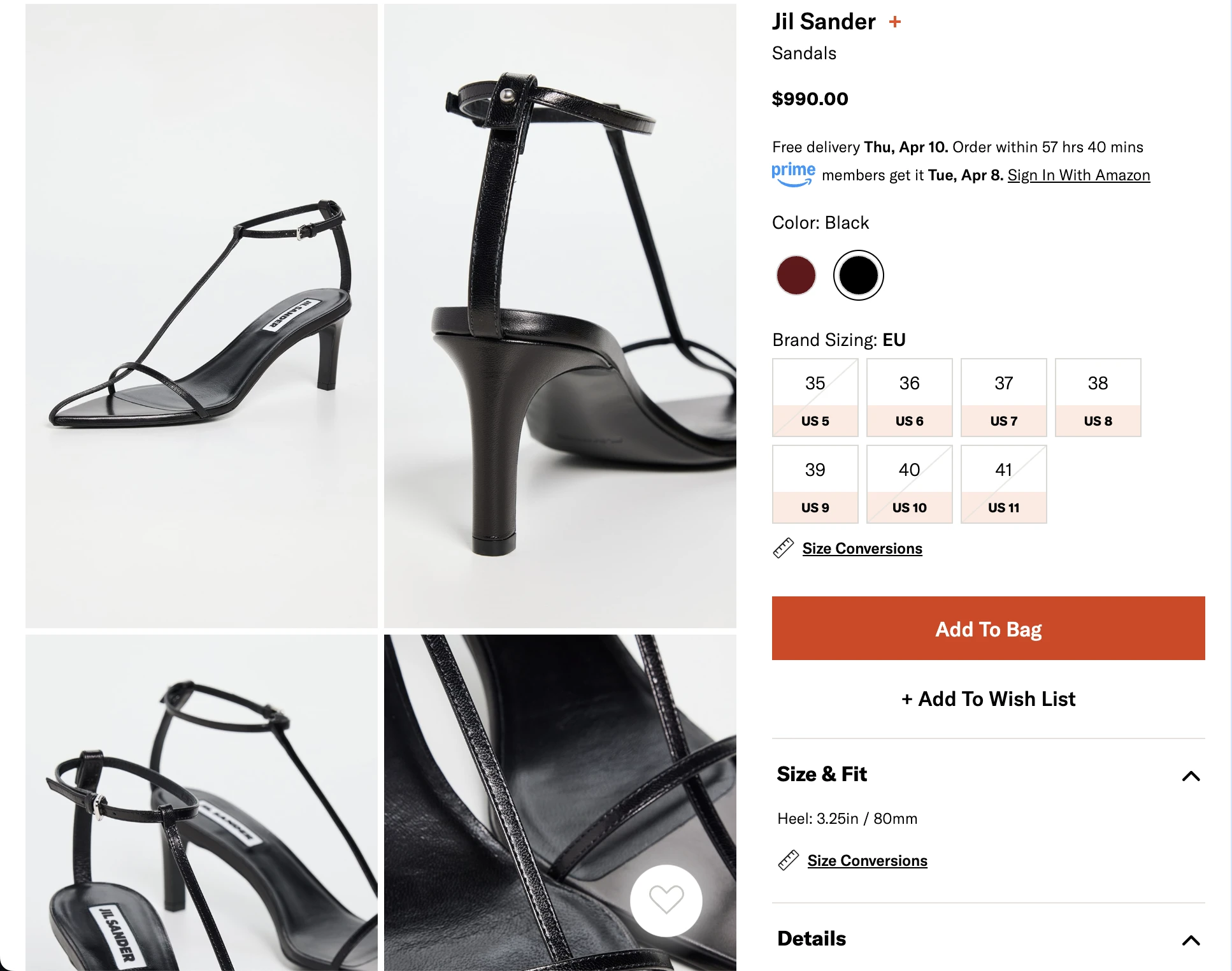 Product Detail Page Redesign